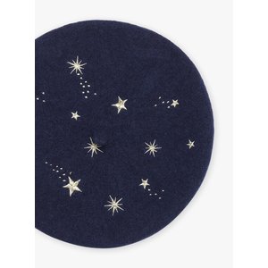 Παιδικό Καπέλο για Κορίτσια Sergent Major Navy Blue Berret