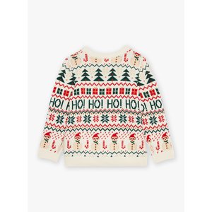 Παιδικό Χριστουγεννιάτικο Πουλόβερ Sergent Major Beige