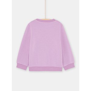 Παιδικό Μακρυμάνικο Φούτερ για Κορίτσια Lilac Deer