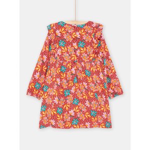 Παιδικό Μακρυμάνικο Φόρεμα για Κορίτσια Multicolour Floral