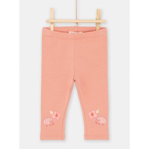 Βρεφικό Μακρυμάνικο Σετ για Κορίτσια Ροδακινί