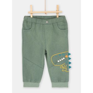 Βρεφικό Παντελόνι για Αγόρια Khaki 3D Dino