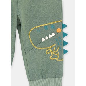 Βρεφικό Παντελόνι για Αγόρια Khaki 3D Dino