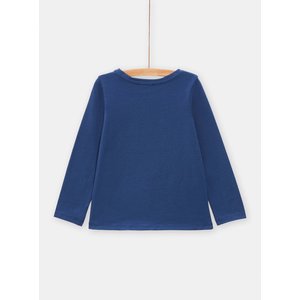 Παιδική Μακρυμάνικη Μπλούζα για Κορίτσια Blue Love Story