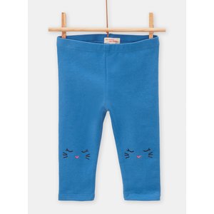 Βρεφικό Μακρυμάνικο Σετ για Κορίτσια Λευκό/Πετρόλ