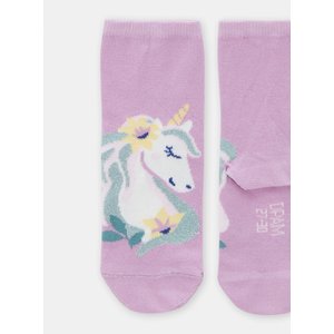 Παιδικές Κάλτσες για Κορίτσια Μωβ Unicorn