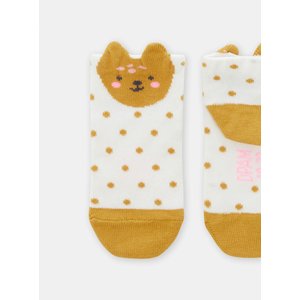 Βρεφικές Κάλτσες για Κορίτσια Mustard Dots