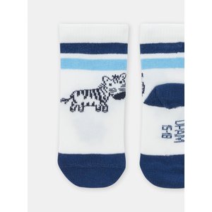 Βρεφικές Κάλτσες για Αγόρια Blue Zebra