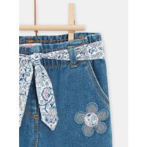 Βρεφικό Παντελόνι για Κορίτσια Blue Pattern