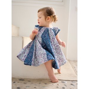 Βρεφικό Φόρεμα για Κορίτσια Blue Pattern