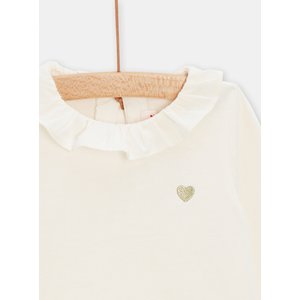 Βρεφική Μπλούζα για Κορίτσια Creme Heart