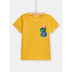 Παιδική Μπλούζα για Αγόρια Mustard Dinosaur