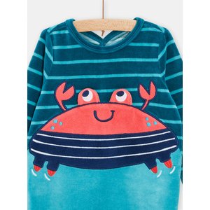 Βρεφική Πιτζάμα για Αγόρια Blue Crab