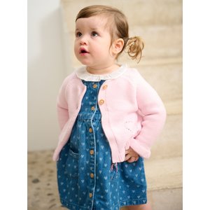 Βρεφική Ζακέτα για Κορίτσια Baby Pink Heart