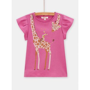 Παιδική Μπλούζα για Κορίτσια Pink Giraffe