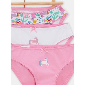 Παιδικά Εσώρουχα για Κορίτσια Unicorn 3 τμχ
