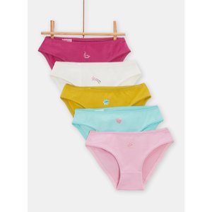 Παιδικά Εσώρουχα για Κορίτσια Basic Multicolour 5 τμχ