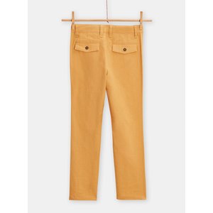 Παιδικό Παντελόνι για Αγόρια Mustard Linen