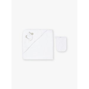 Βρεφική Πετσέτα Plain White