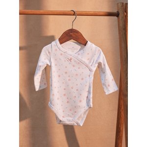 Σετ Βρεφικά Φορμάκια για Νεογέννητα Pink Birdie 2 τμχ