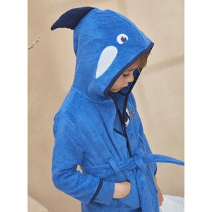 Παιδικό Μπουρνούζι για Αγόρια Blue Whale