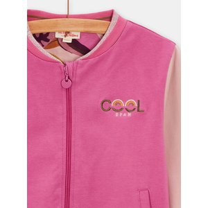 Παιδική Ζακέτα για Κορίτσια Cool Pink