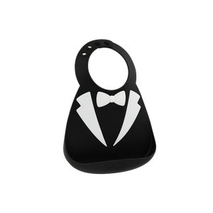 Βρεφική Σαλιάρα Make my Day για Αγόρια - Black/White Tux