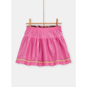 Παιδική Φούστα για Κορίτσια Pink Leaves