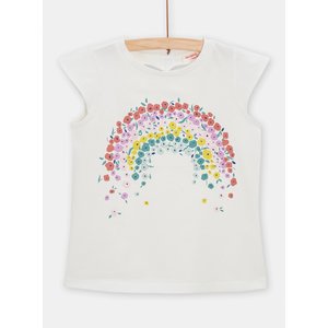 Παιδική Μπλούζα για Κορίτσια Flower Rainbow