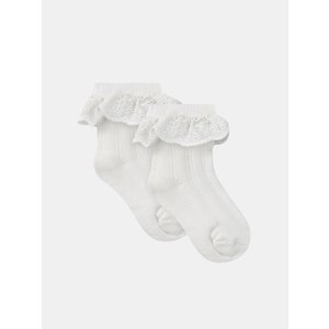 Βρεφικές Κάλτσες για Κορίτσια Classic White