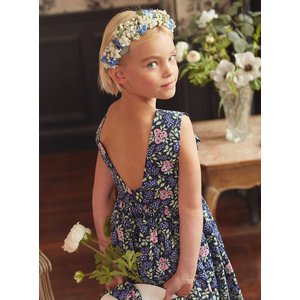 Παιδικό Φόρεμα για Κορίτσια Blue Flowers