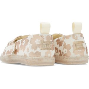 Βρεφικά Παπούτσια Toms για Κορίτσια Gold Flowers