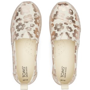 Παιδικά Παπούτσια Toms για Κορίτσια Gold Flowers
