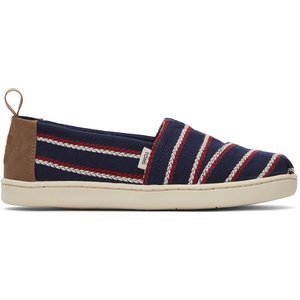 Παιδικά Παπούτσια TOMS για Αγόρια Navy Stripes
