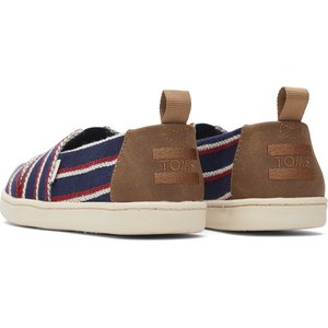 Παιδικά Παπούτσια TOMS για Αγόρια Navy Stripes