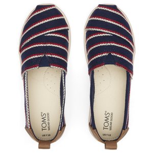 Παιδικά Παπούτσια TOMS για Αγόρια Navy Stripes