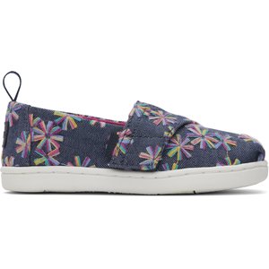 Βρεφικά Παπούτσια Toms για Κορίτσια Blue Flowers