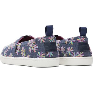 Παιδικά Παπούτσια TOMS για Κορίτσια Blue Flowers