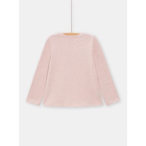 Παιδική Μπλούζα για Κορίτσια Basic Pale Pink
