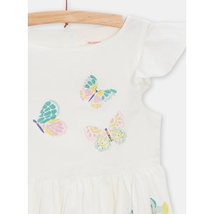 Παιδικό Φόρεμα για Κορίτσια White Butterfly