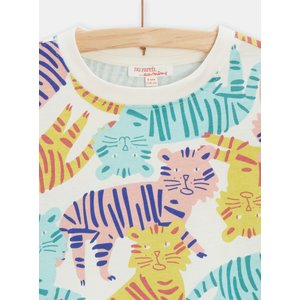 Παιδικό Σετ για Κορίτσια Multicolour Tigers