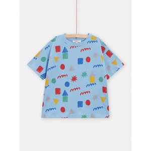 Παιδική Μπλούζα για Αγόρια Blue Shapes