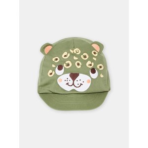 Βρεφικό Καπέλο για Αγόρια Green Leopard