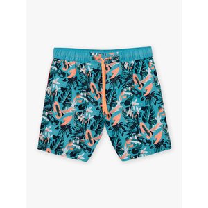 Ανδρικό Μαγιό Turquoise Leaves