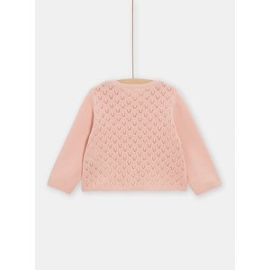 Βρεφική Ζακέτα για Κορίτσια Pink Flower