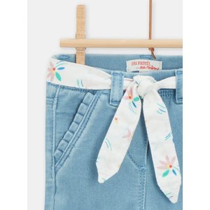 Βρεφικό Παντελόνι για Κορίτσια Light Denim