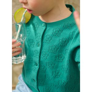 Παιδική Ζακέτα για Κορίτσια Emerald Flowers