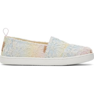 Παιδικά Παπούτσια TOMS για Κορίτσια Pink Ombre Floral Lace