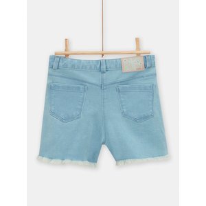 Παιδικό Σορτς για Κορίτσια Denim Flowers