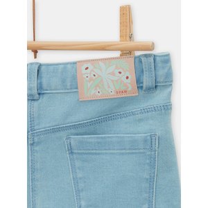 Παιδικό Σορτς για Κορίτσια Denim Flowers
